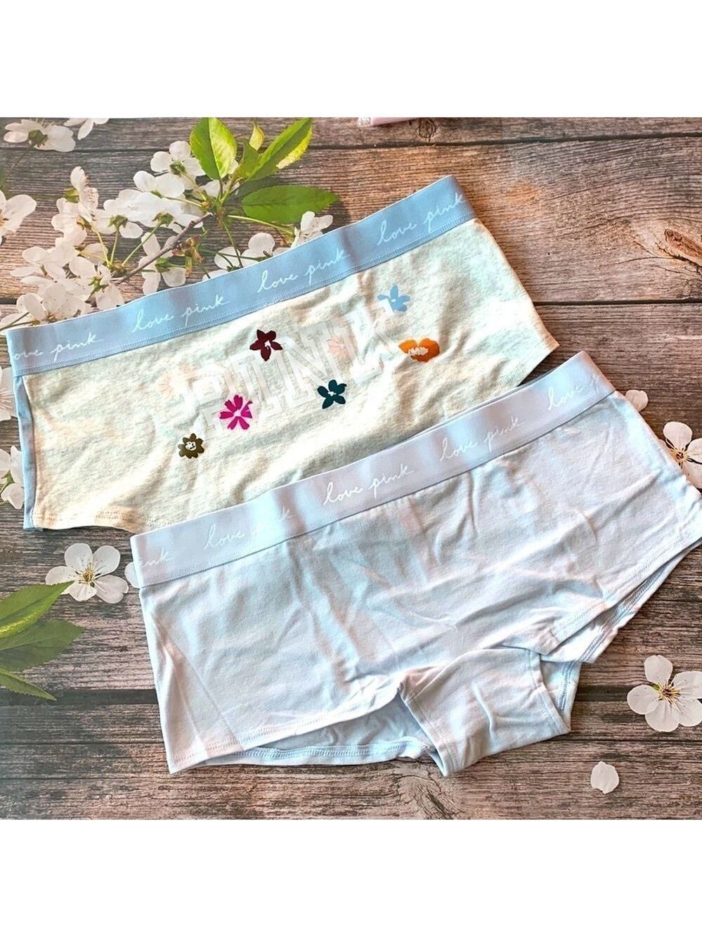 Pink By Victoria’s Secret Boyshorts Panties